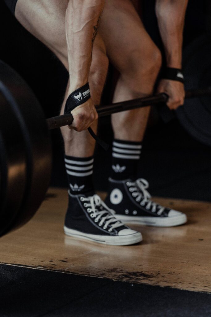 thor athletics lifting straps zwart